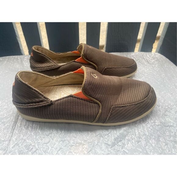 Olukai Women’s Nohea Mesh Teal Slip-on Shoes Sz 8 US - Picture 5 of 10